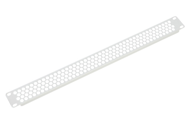 Фальшпанель в шкаф 19" 1U перфорированная ЦМО ФП-1.4