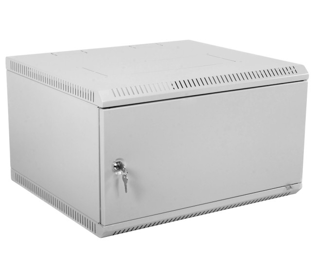Шкаф телекоммуникационный настенный разборный ЭКОНОМ 9U (600 x 650) дверь металл ЦМО ШРН-Э-9.650.1