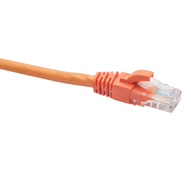 Коммутационный шнур U/UTP категория 5e LSZH нг(А)-HF 2,0 м, оранжевый Datarex DR-181809