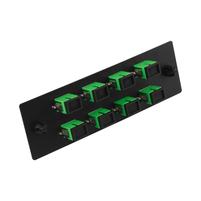 Адаптерная панель для кроссов LAN-FOBM с 8 дуплексными адаптерами SC/OS2, Lanmaster LAN-APM-8x2SC/OS2 Адаптерная панель для кроссов LAN-FOBM с 8 дуплексными адаптерами SC/OS2, Lanmaster LAN-APM-8x2SC/OS2