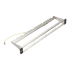 Панель модульная 19", экранированная, на 4 вставки, 1U, Lanmaster LAN-FRM-PP-STP/1U Панель модульная 19", экранированная, на 4 вставки, 1U, Lanmaster LAN-FRM-PP-STP/1U