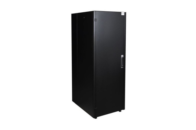 Шкаф телекоммуникационный напольный 600x800, металлическая дверь Datarex DR-710311 Черный Шкаф телекоммуникационный напольный 600x800, металлическая дверь Datarex DR-710311 Черный