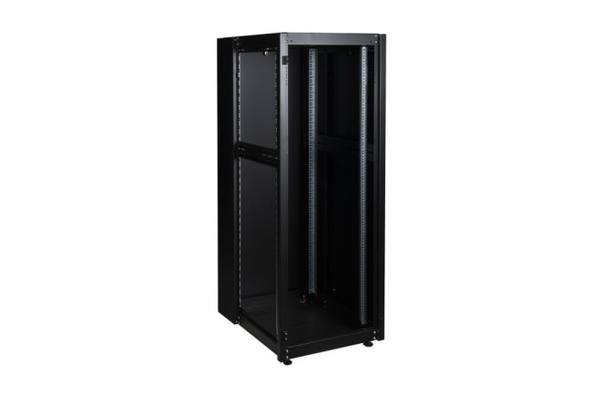 Шкаф телекоммуникационный напольный 600x800, металлическая дверь Datarex DR-710311 Черный Шкаф телекоммуникационный напольный 600x800, металлическая дверь Datarex DR-710311 Черный
