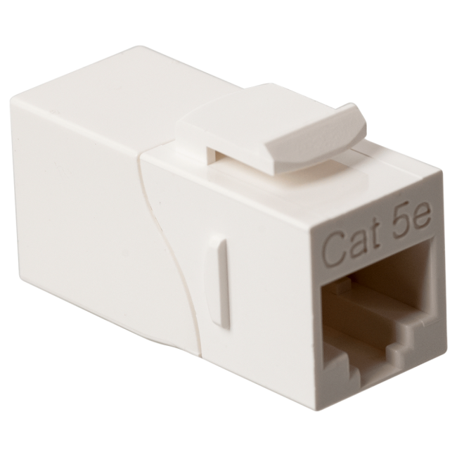 Повторитель портов RJ-45, неэкранированный, 90 градусов, кат.5E, формата Keystone, белый, Lanmaster LAN-KCP45U5E/90-WH Повторитель портов RJ-45, неэкранированный, 90 градусов, кат.5E, формата Keystone, белый, Lanmaster LAN-KCP45U5E/90-WH