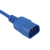 Шнур питания C13-C14, 3х0.75, 220В, 10А, красный, 3 метра, Lanmaster LAN-PP13/14-3.0-RD