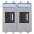 USB зарядное устройство модульное, "Avanti", "Закаленная сталь", 2модуля, 2.1 А DKC 4404542