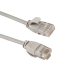 Патч-корд LANMASTER LSZH UTP кат.6A, 28AWG, 2.0 м, серый, Lanmaster LAN-PC45/28-U6A-2.0-GY
