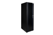 Шкаф телекоммуникационный напольный 600x800, стеклянная дверь Datarex DR-700011 Черный