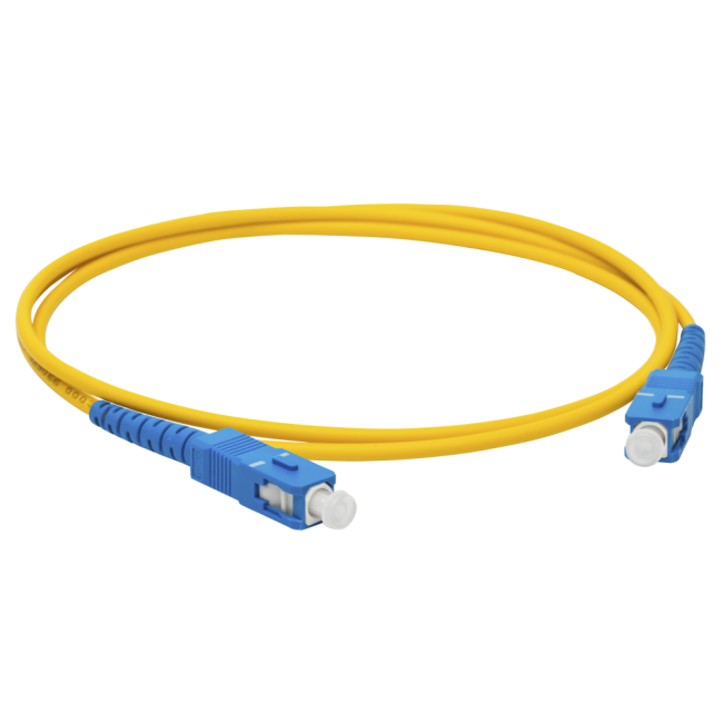 Патч-корд оптический LANMASTER, LSZH, дуплексный, SC/UPC-SC/UPC, SM OS2, 3.0 м, Lanmaster LAN-2SC-2SC/SU-3.0