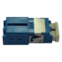 Адаптер оптический LC OM3, со шторкой, корпус SC, дуплексный, Lanmaster LAN-2LCS/SH-AM-OM3
