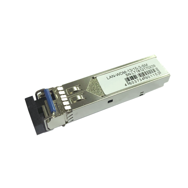 Модуль SFP WDM 1.25G, 1310nm / 1550nm, 3 km, LC, DDM, Cisco, Lanmaster LAN-WDM-13/15-3-SM Модуль SFP WDM 1.25G, 1310nm / 1550nm, 3 km, LC, DDM, Cisco, Lanmaster LAN-WDM-13/15-3-SM