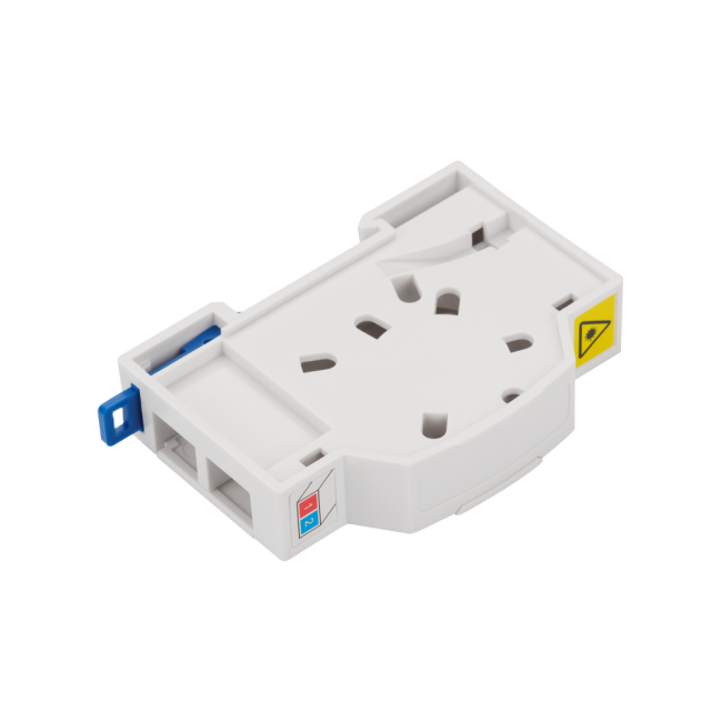 Бокс на DIN-рейку на 2 адаптера SC, белый, Lanmaster LAN-DRF-2SC/BX-WH Бокс на DIN-рейку на 2 адаптера SC, белый, Lanmaster LAN-DRF-2SC/BX-WH