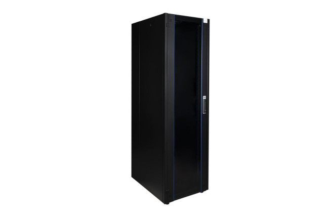 Шкаф телекоммуникационный напольный 600x800, стеклянная дверь Datarex DR-700611 Черный Шкаф телекоммуникационный напольный 600x800, стеклянная дверь Datarex DR-700611 Черный