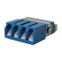 Адаптер оптический LC SM, со шторкой, корпус SC, квадро, Lanmaster LAN-4LCS/SH-AM-SM