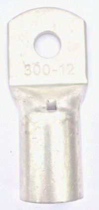 Наконечник кабельный кольцевой для жилы 300кв.мм под болт М10 (ТМЛ) DKC 2Q10 Наконечник кабельный кольцевой для жилы 300кв.мм под болт М10 (ТМЛ) DKC 2Q10