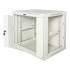 Шкаф настенный серии Pro, 12U 600x600, стеклянная дверь, TWT-CBWPG-12U-6x6-GY