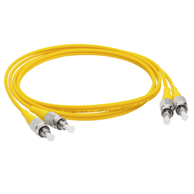Патч-корд оптический LANMASTER, LSZH, дуплексный, FC/UPC-FC/UPC, SM OS2, 1.0 м, Lanmaster LAN-2FC-2FC/SU-1.0
