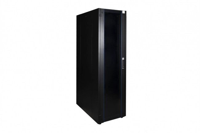 Шкаф телекоммуникационный напольный 600х1000, стеклянная дверь Datarex DR-700631 Черный Шкаф телекоммуникационный напольный 600х1000, стеклянная дверь Datarex DR-700631 Черный