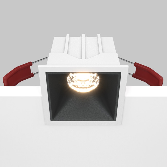 Встраиваемый светильник Alfa LED Maytoni Technical DL043-01-10W3K-SQ-WB