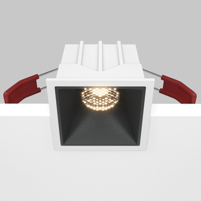 Встраиваемый светильник Alfa LED Maytoni Technical DL043-01-10W3K-SQ-WB