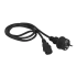 Шнур питания C13-Schuko, 3х0.75, 220В, 10А, белый, 0.5 метра, Lanmaster LAN-PP13/SH-0.5-WH