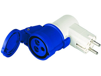 Переходник 16A(2P+E)250В-16A3P230В DKC DIS610379