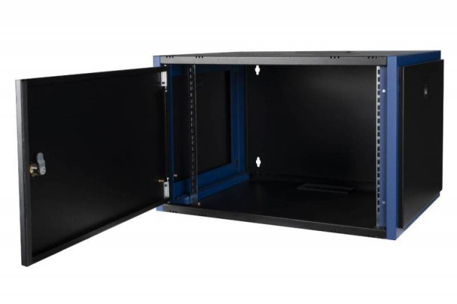 Шкаф телекоммуникационный настенный 600x450, металлическая дверь Datarex DR-610011 Черный