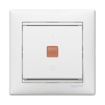 Legrand 774410 Выключатель 10a подсв бел vln