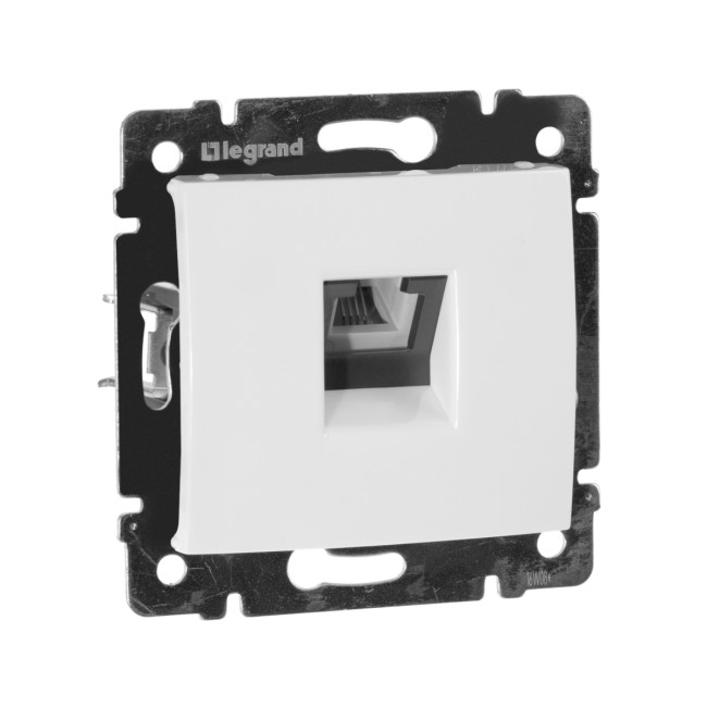 Legrand 774438 Телефонная розетка - Valena - RJ11 - 4 контакта - 1 выход - White