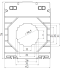 Трансформатор тока CT30 600/5А, класс точности-0.5S, мощность -5ВА DKC CT30-600-0.5S-5 Трансформатор тока CT30 600/5А, класс точности-0.5S, мощность -5ВА DKC CT30-600-0.5S-5