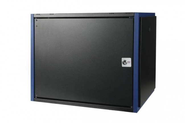 Шкаф телекоммуникационный настенный 600x450, металлическая дверь Datarex DR-610111 Черный