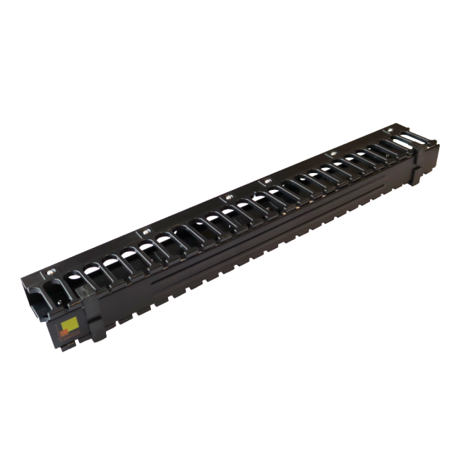 Кабельный органайзер 19" c крышкой, 2U, Lanmaster LAN-ORG/CV-2U Кабельный органайзер 19" c крышкой, 2U, Lanmaster LAN-ORG/CV-2U