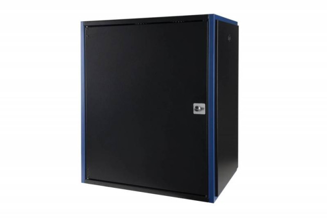 Шкаф телекоммуникационный настенный 600x450, металлическая дверь Datarex DR-610311 Черный Шкаф телекоммуникационный настенный 600x450, металлическая дверь Datarex DR-610311 Черный