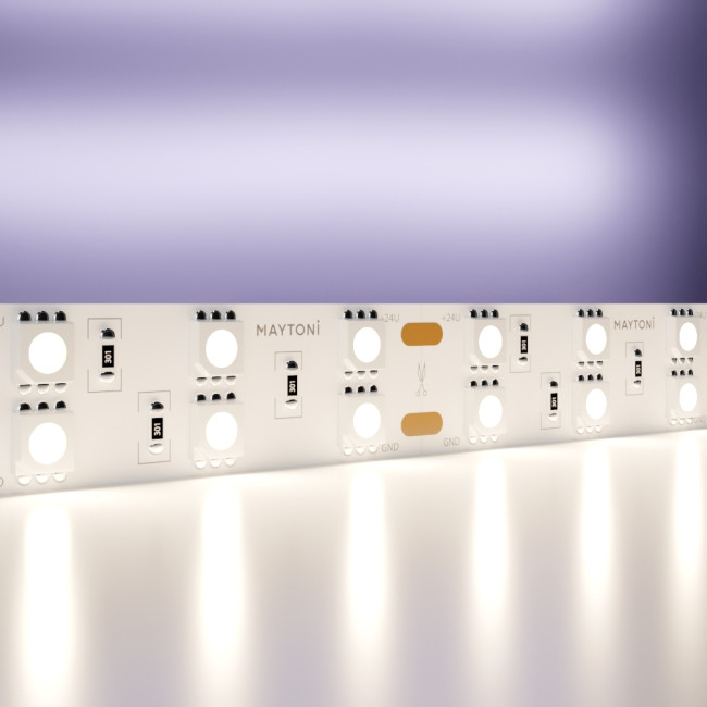 Светодиодная лента 24В 5050 28,8Вт/м 4000K 5м IP20 15мм Maytoni Led Strip 20035