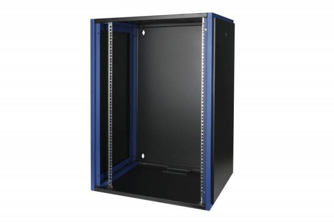 Шкаф телекоммуникационный настенный 600x450, металлическая дверь Datarex DR-610411 Черный
