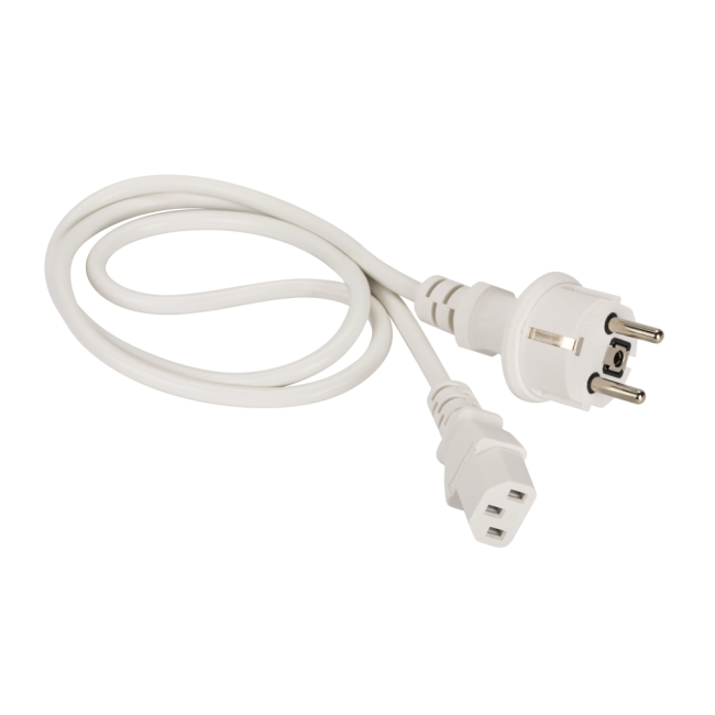 Шнур питания C13-Schuko, 3х0.75, 220В, 10А, красный, 3 метра, Lanmaster LAN-PP13/SH-3.0-RD Шнур питания C13-Schuko, 3х0.75, 220В, 10А, красный, 3 метра, Lanmaster LAN-PP13/SH-3.0-RD