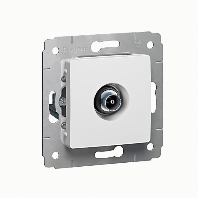 Legrand 773678 ТВ розетка - Cariva - звезда - 1.5 дБ - 2400 МГц - белый