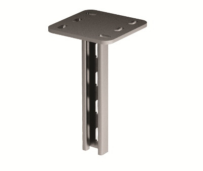 Вертикальный подвес одиночный 41х21, L1200, INOX 304 DKC IBSP2112C