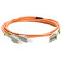 Патч-корд оптический LANMASTER, LSZH, дуплексный, LC/PC-SC/PC, MM 50/125, 3.0 м, Lanmaster LAN-2LC-2SC/OM2-3.0