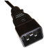 Шнур питания С13-C20, 3х0.75, 220В, 10А, черный, 2 метра, Lanmaster LAN-PP13/20-2.0-BK
