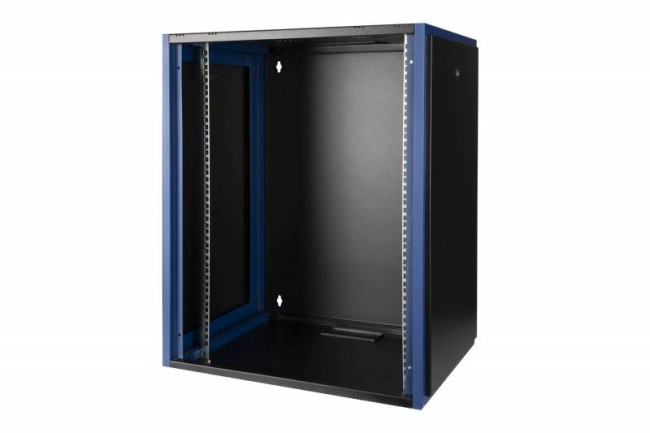 Шкаф телекоммуникационный настенный 600x450, перфорированная дверь Datarex DR-620311 Черный