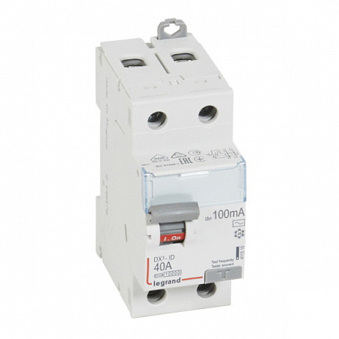 Legrand 411515 УЗО DX3 2П 100mA 40А тип AC Legrand