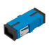 Адаптер оптический SC без фланцев, OM4, симплексный, Lanmaster LAN-SC/NF-AM-OM4