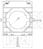 Трансформатор тока CT80 1250/5А, класс точности-0.5S, мощность -15ВА DKC CT80-1250-0.5S-15