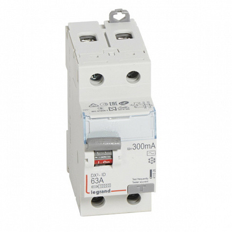 Legrand 411526 УЗО DX3 2П 300mA 63А тип AC Legrand