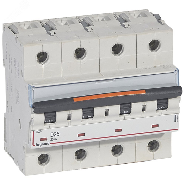 Legrand 006675 Авт.Выкл. DX 4П D25A 15kA Legrand 006675 Авт.Выкл. DX 4П D25A 15kA
