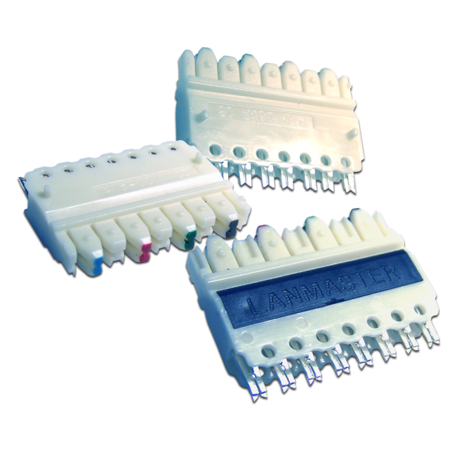 Блок 5-парный 110 типа для кросса, Lanmaster LAN-S110C-5