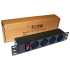 Блок розеток 10" 4 шт., 10A 250V, без шнура питания, TWT-PDU10-10A4P