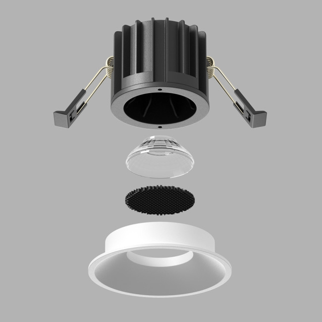 Встраиваемый светильник Round Maytoni Technical DL058-12W4K-W
