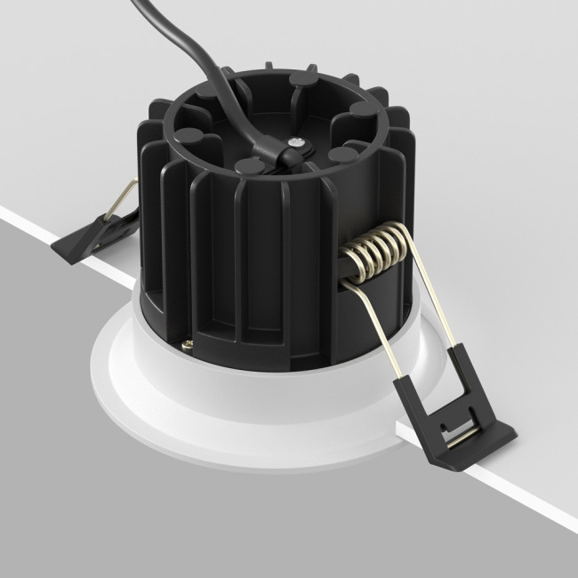Встраиваемый светильник Round Maytoni Technical DL058-12W4K-W